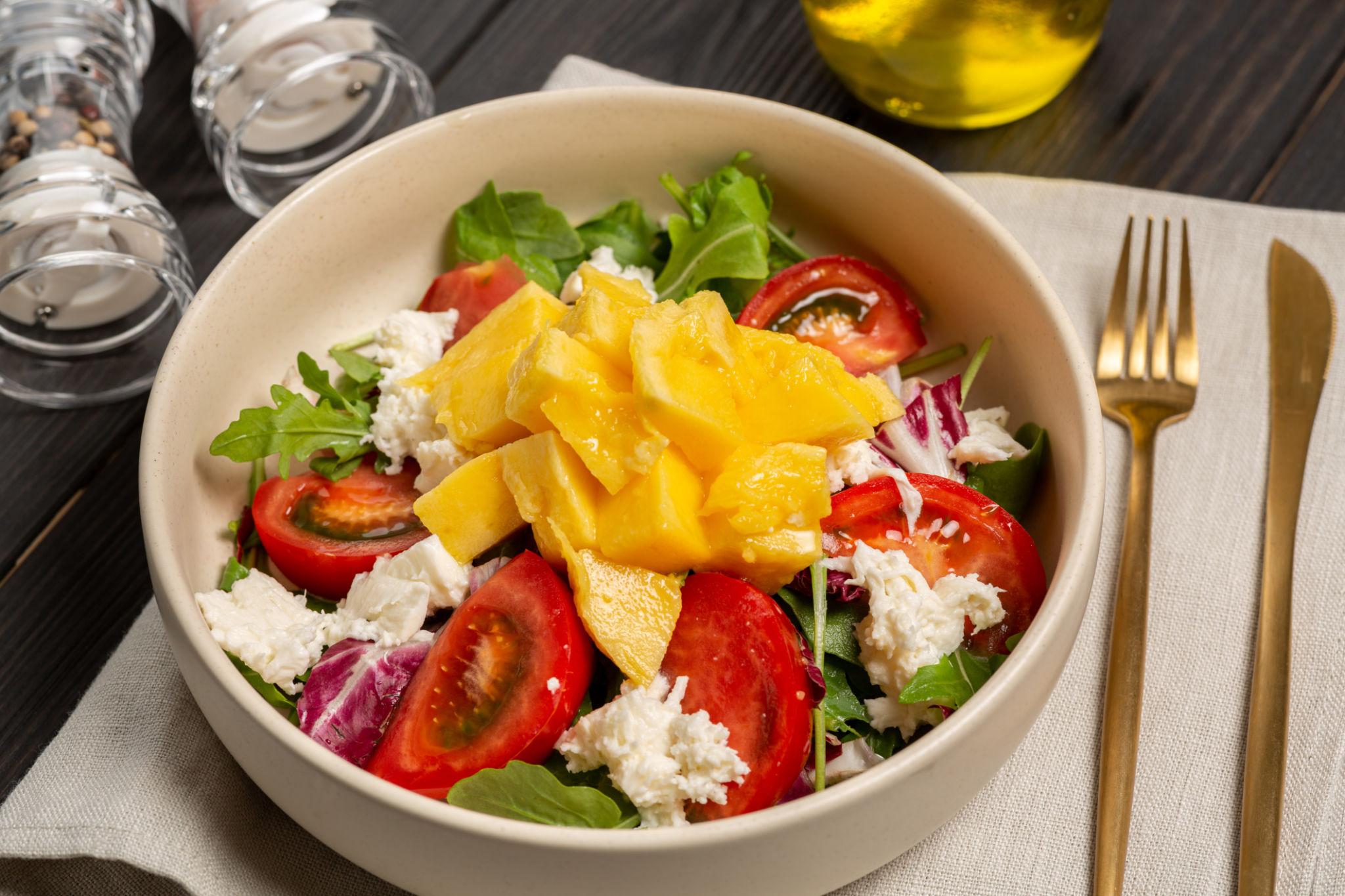 Mango Caprese Salad